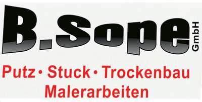 B.Sope Putz, Stuck, Trockenbau